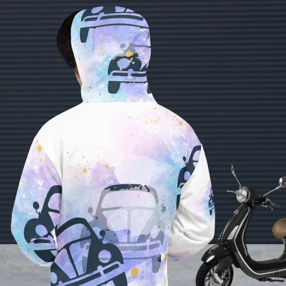 Custom GRAPHIC Unisex Sweatshirt “Hug Bug” by WaterGirlRAW - Picture 2 of 6